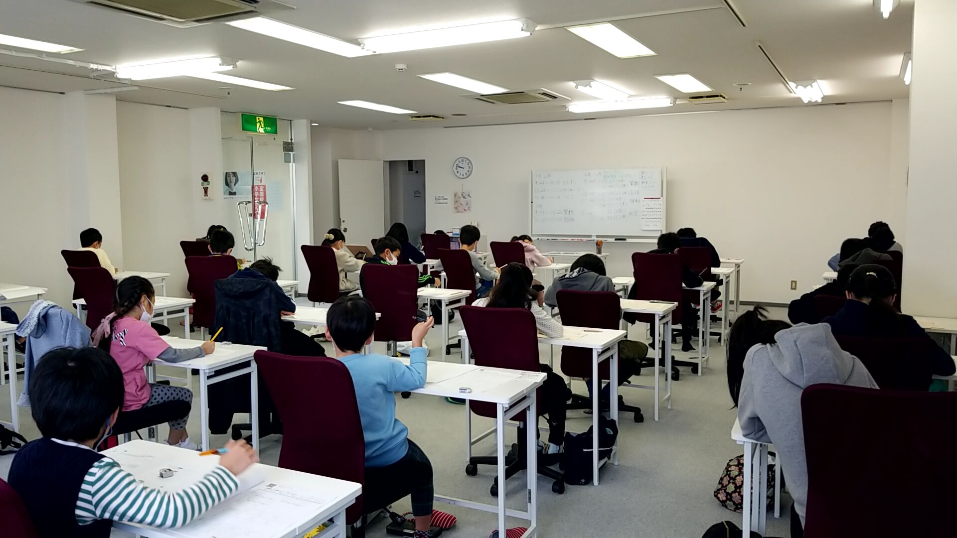 全国統一小学生テスト終了！